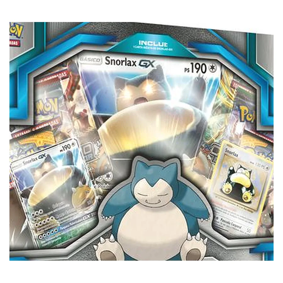 Box Pokémon Snorlax-GX — Copag, lacrada — foto 2