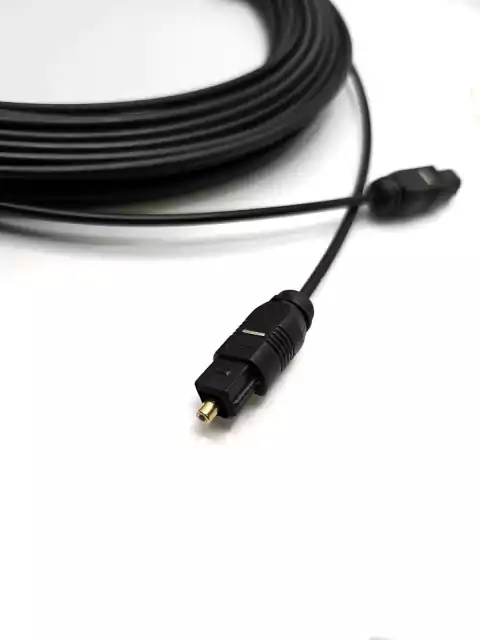 Cabo Toslink+Toslink 10m Pix Fibra Óptica