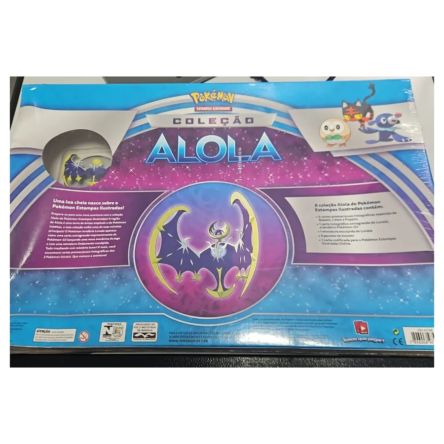 Box Pokémon Coleção Alola Lunala-GX — Copag, lacrada — foto 2
