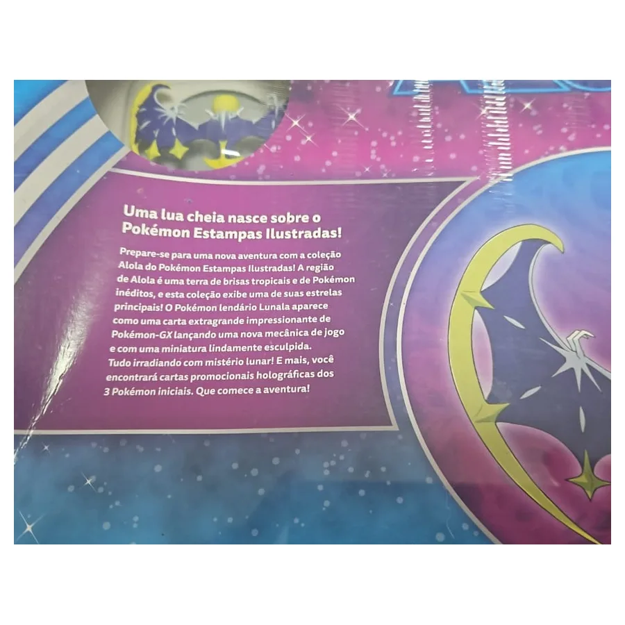 Box Pokémon Coleção Alola Lunala-GX — Copag, lacrada — foto 3