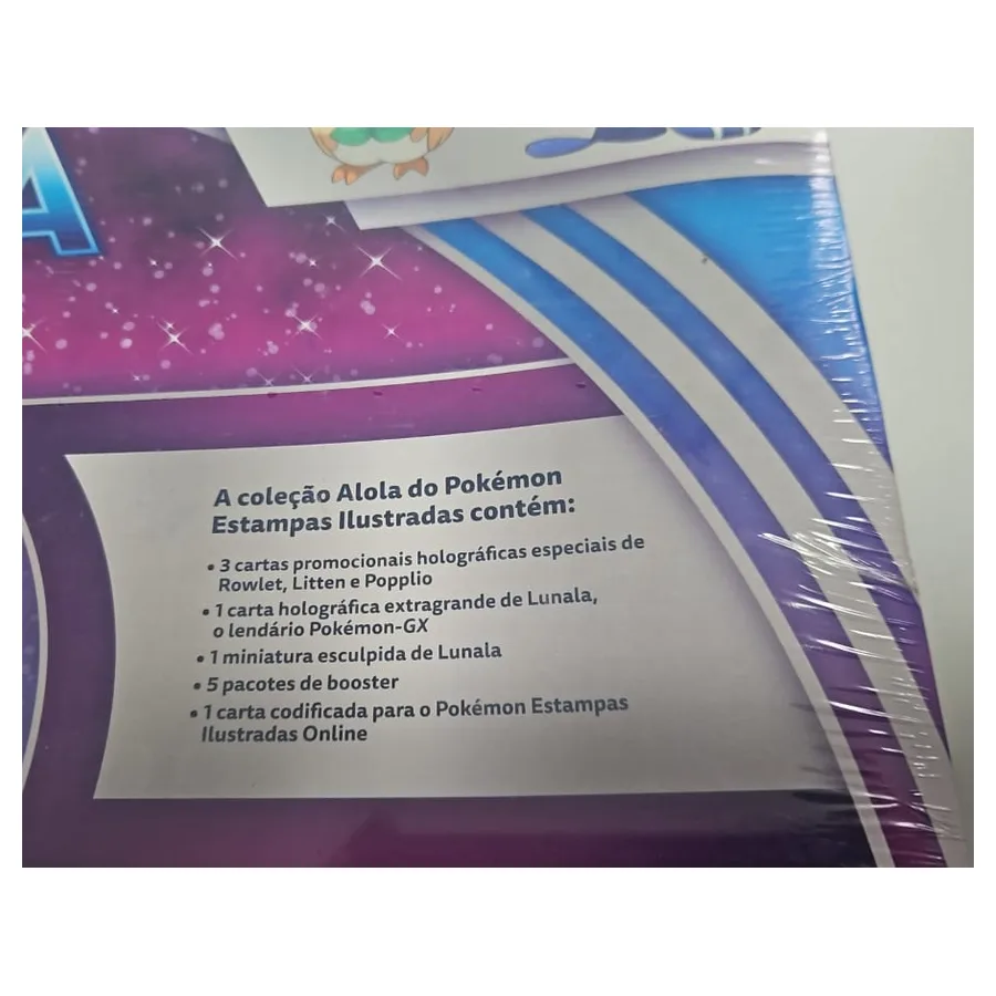 Box Pokémon Coleção Alola Lunala-GX — Copag, lacrada — foto 4