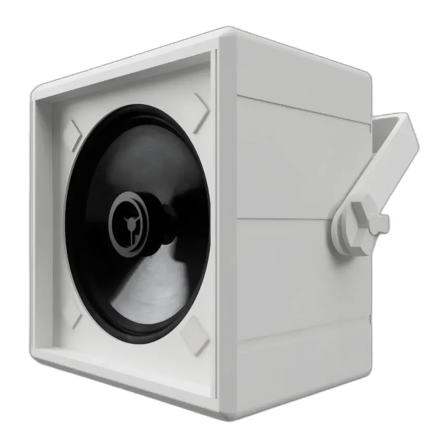 Cubo ABS Premium Coaxial 6 polegadas IBS 60W — Branco ou Preto