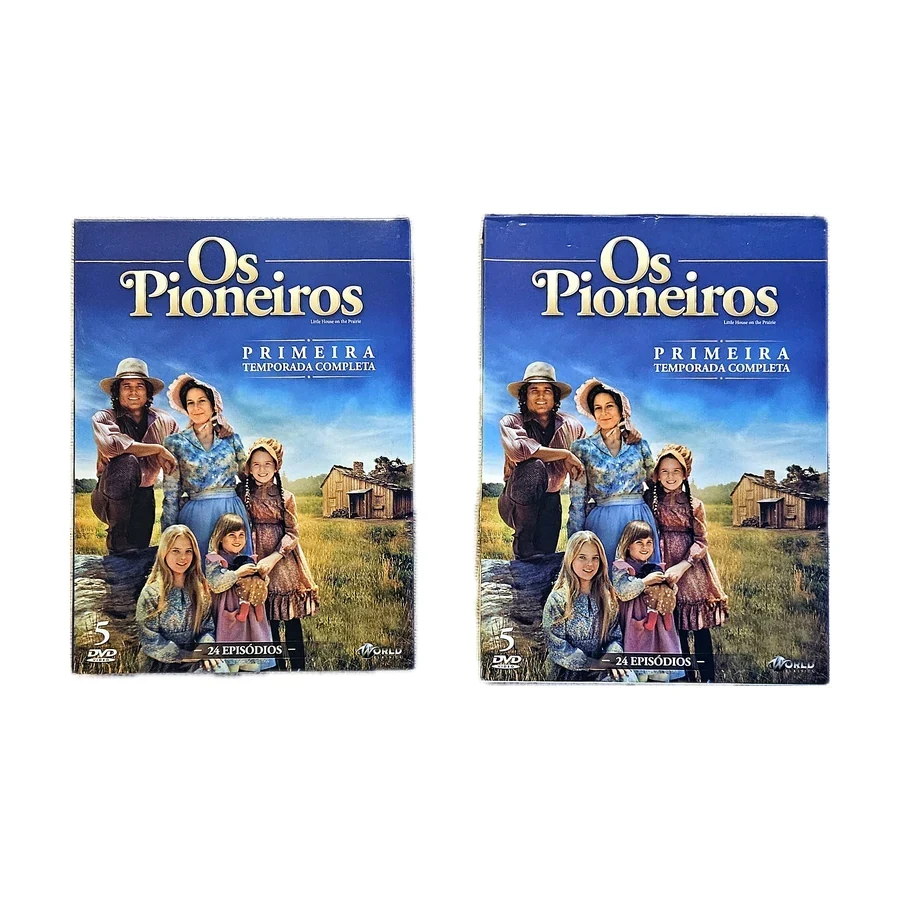 DVD Box Os Pioneiros — 1ª Temporada Completa, 5 discos — raro, original, usado — foto 5