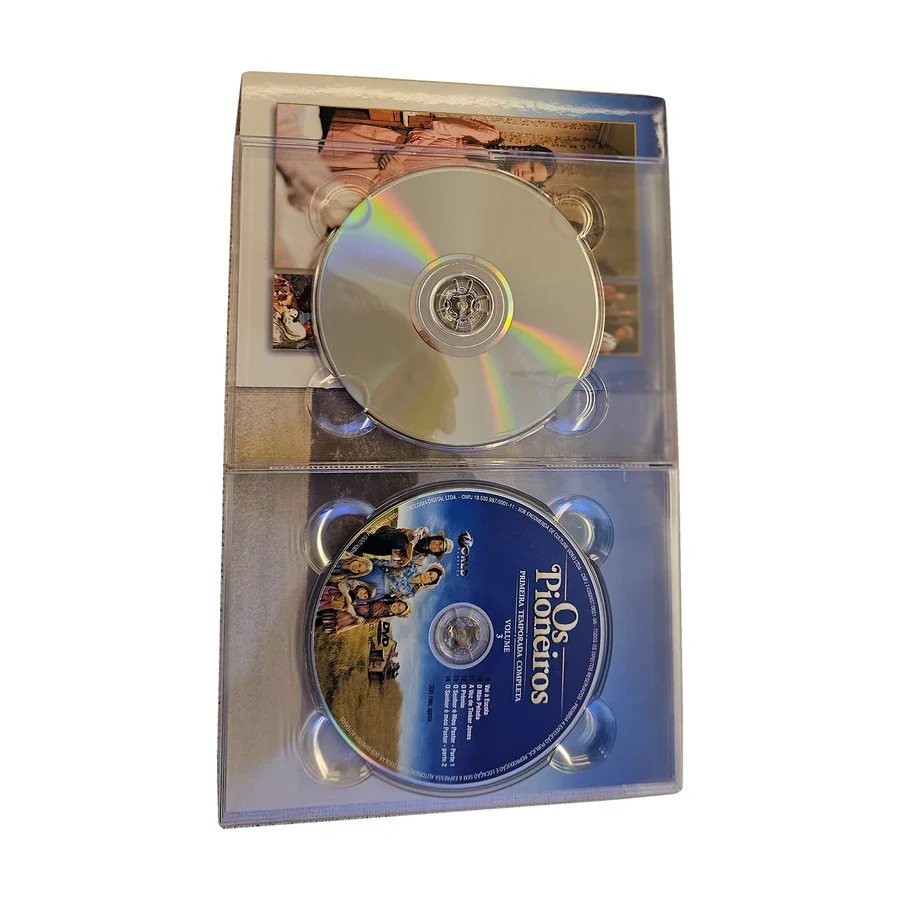 DVD Box Os Pioneiros — 1ª Temporada Completa, 5 discos — raro, original, usado — foto 8