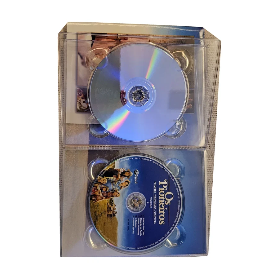 DVD Box Os Pioneiros — 1ª Temporada Completa, 5 discos — raro, original, usado — foto 9