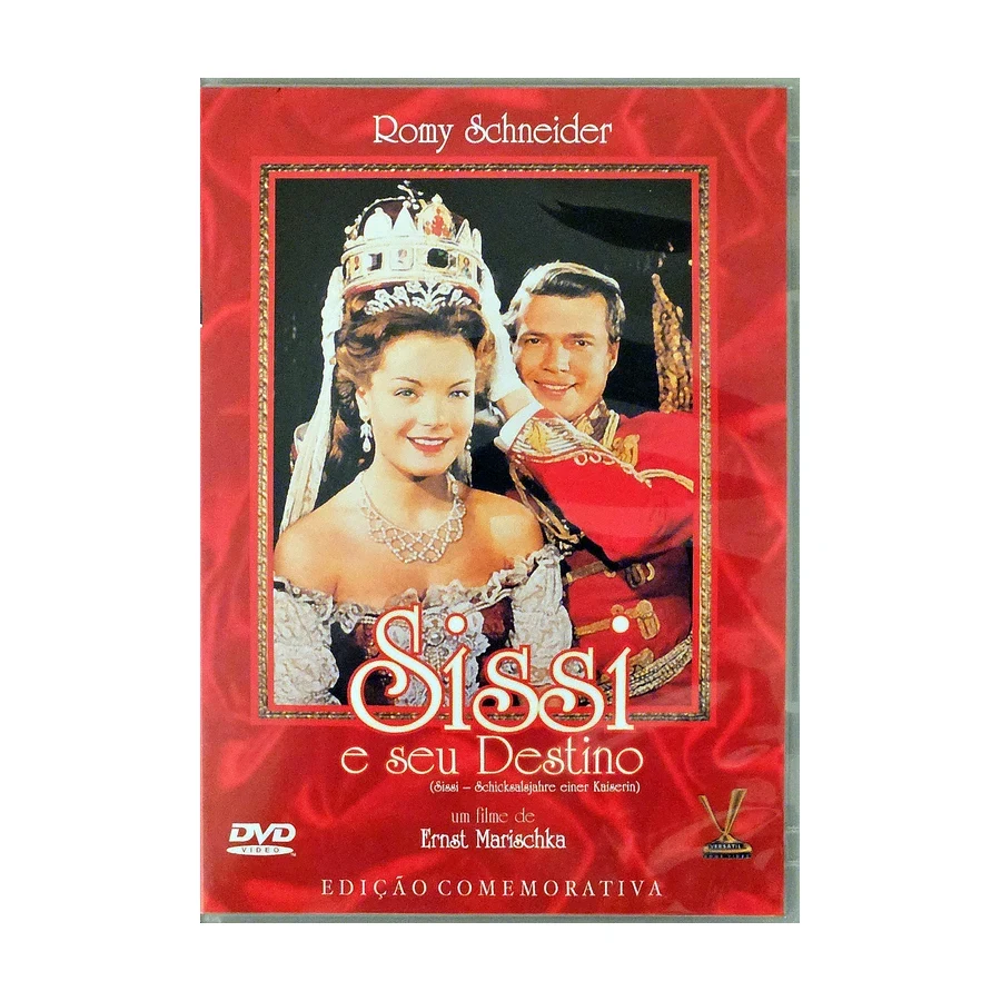 Box DVD Trilogia Sissi — Romy Schneider, Edição Comemorativa de 50 anos, 3 filmes — raro, original, usado — foto 8
