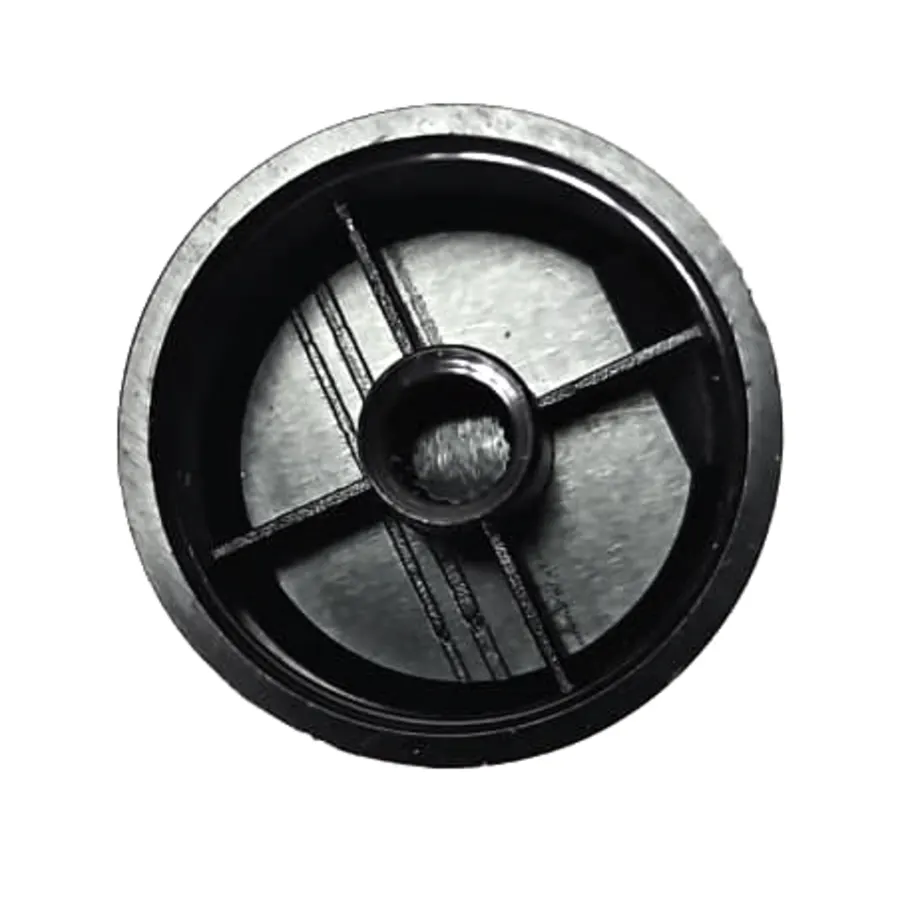 Knob Preto para Potenciômetro 30 mm — ABS Texturizado — foto 3